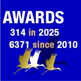 In 2025 we already received 314 awards, 6371 since 2010
