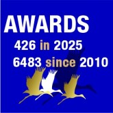In 2025 we already received 426 awards, 6483 since 2010