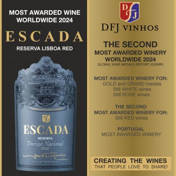 2024 SECOND Most Awarded Worldwide Winery & Most Awarded Worldwide wine 