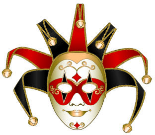 Coreto red Joker logo