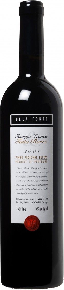 Bela Fonte Touriga Franca & Tinta Roriz 2001