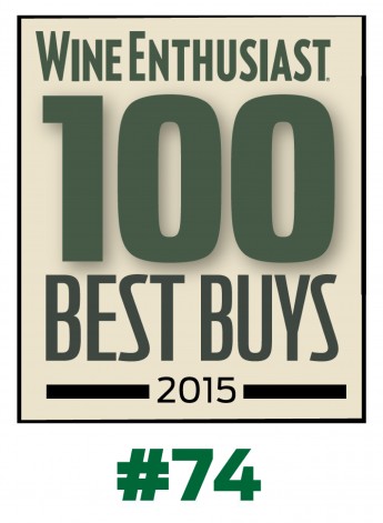 logo Wine Enthusiast certificate_TOP 100 BEST BUY 2015_#74 copy